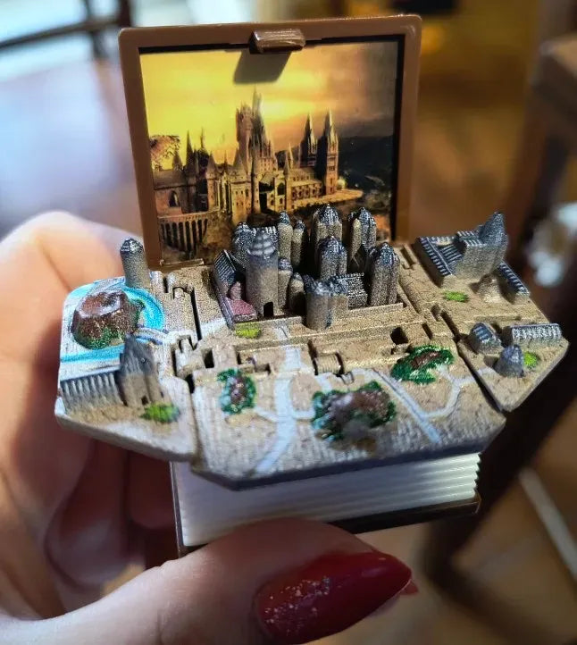 3D Magic Book Harry Potter