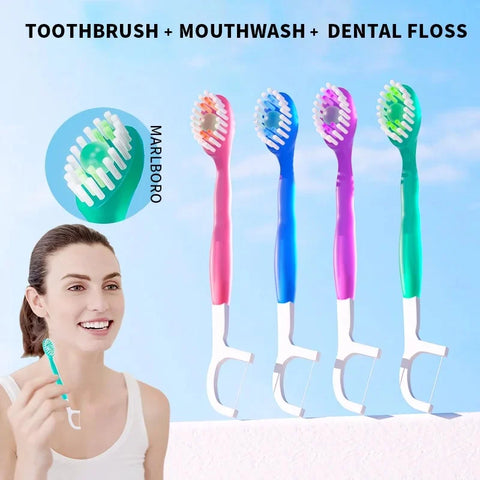 5 in 1 Disposable Mini Toothbrushes
