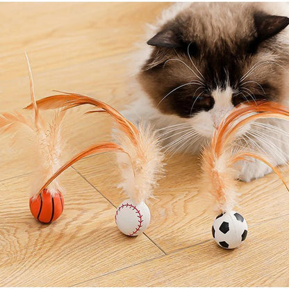 Interactive Bouncy Cat Toy