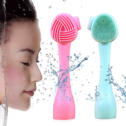 Double Sided Silicone Face Mask Soft Brush