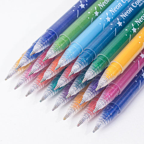 Sparkle Glow Coloring Pens
