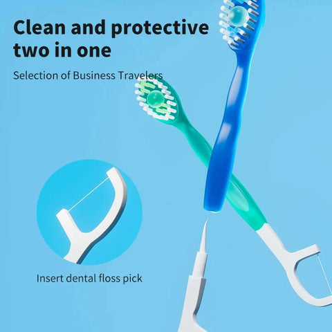 5 in 1 Disposable Mini Toothbrushes