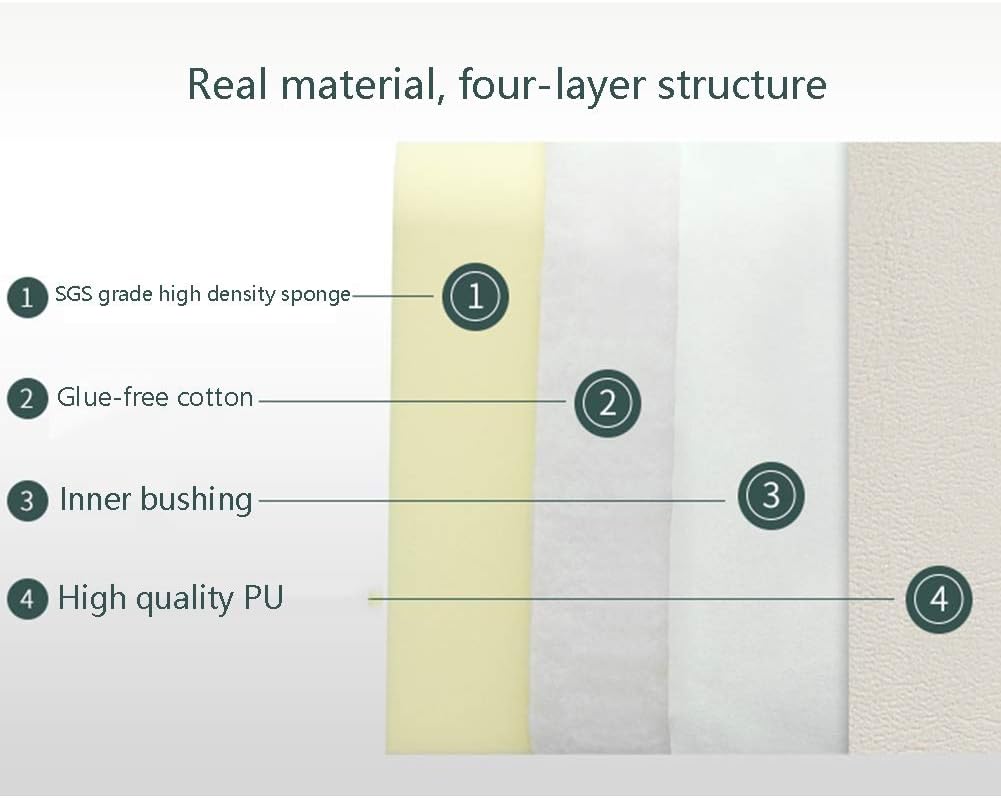 Universal Foam Bed Headboard Cover