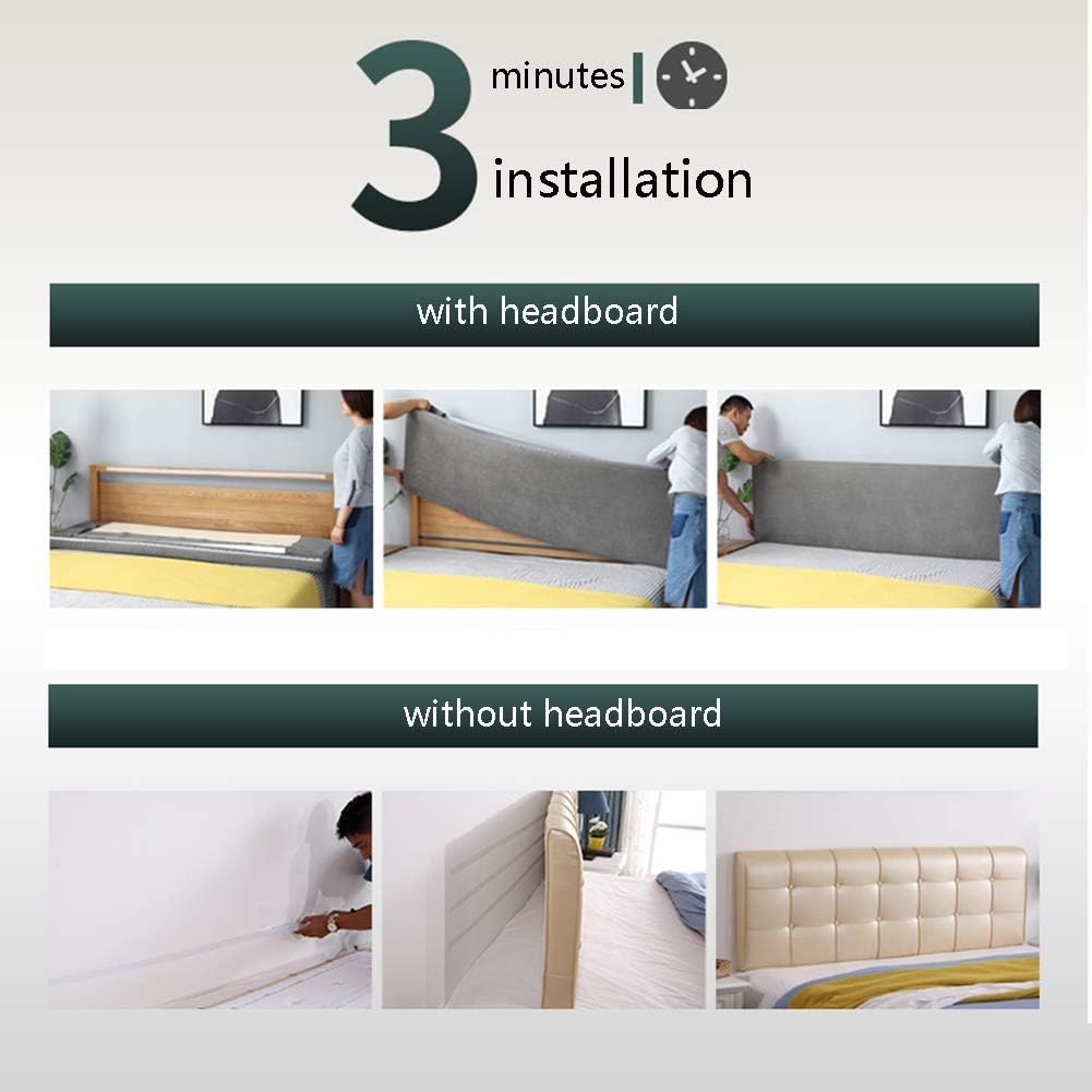 Universal Foam Bed Headboard Cover