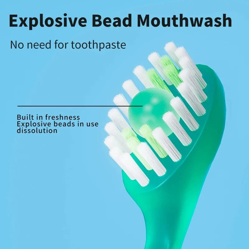 5 in 1 Disposable Mini Toothbrushes