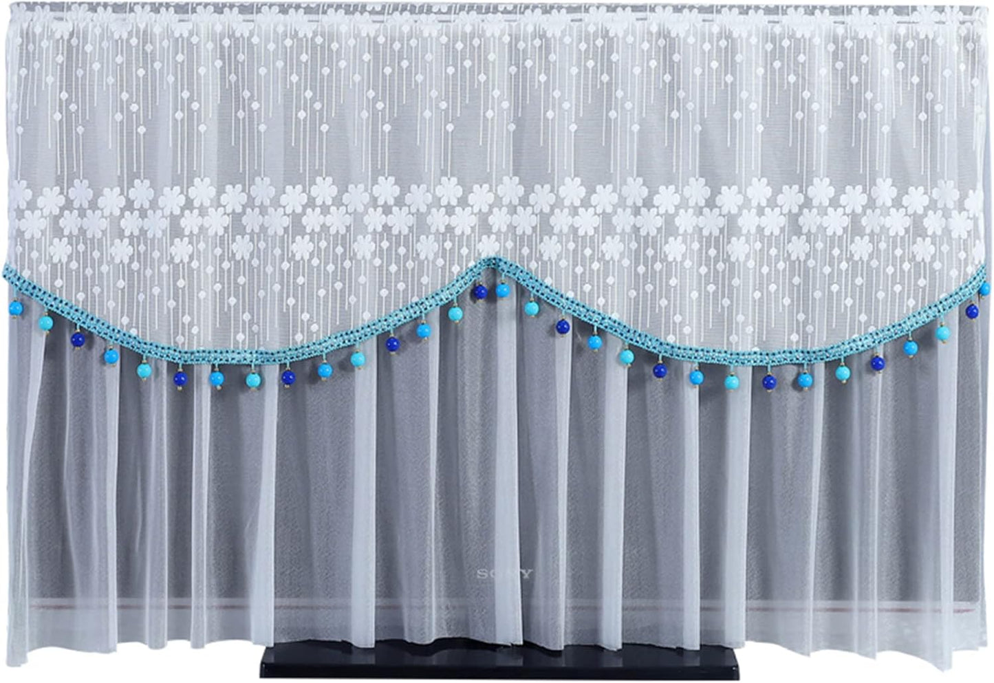 Embroidered lace Television dust cover Soft Fabric