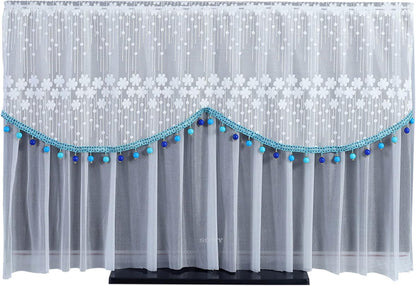 Embroidered lace Television dust cover Soft Fabric