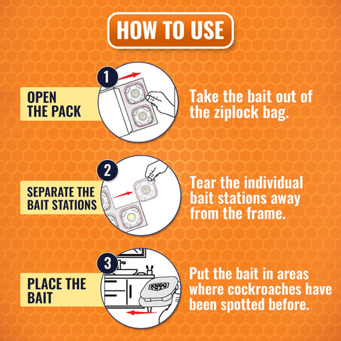 KNOQ AWAY Cockroach Bait