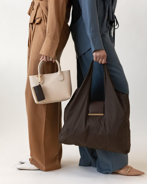 Foldable Keychain Tote Bag