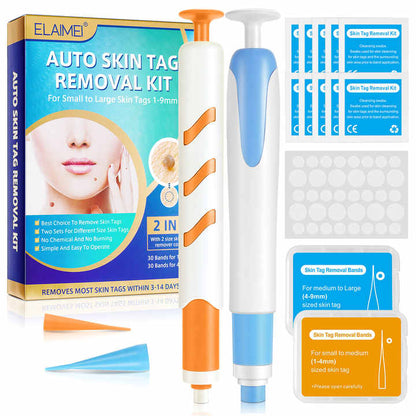 2 In1 Painless Auto Skin Tag Mole Removal Kit