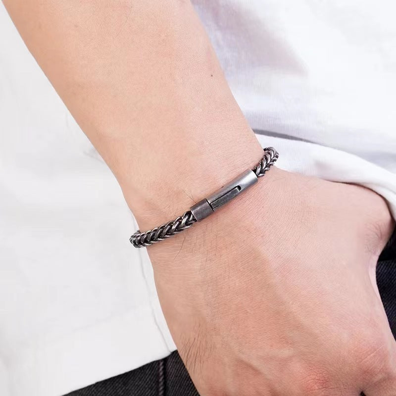 Titanium Mens Bracelet