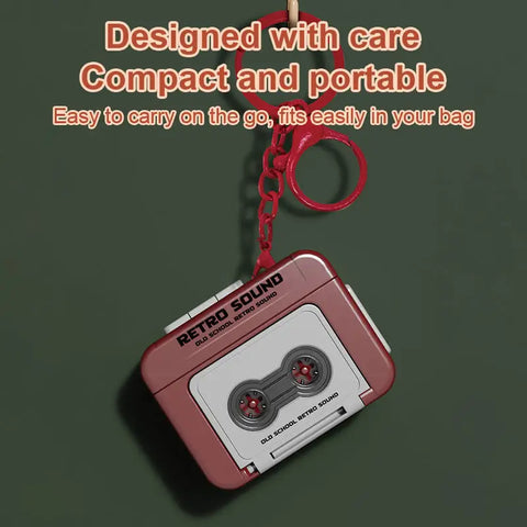 Mini Recordable Music Box Key Chain