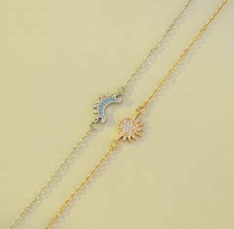 2 in 1 Sun and Moon Bracelet