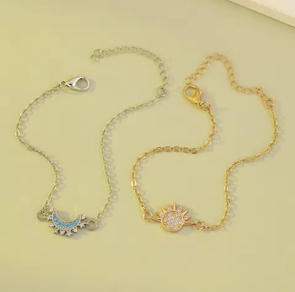 2 in 1 Sun and Moon Bracelet