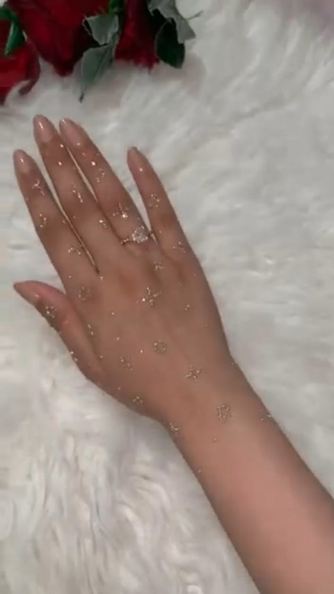 Glitter Gel Cone Mehndi