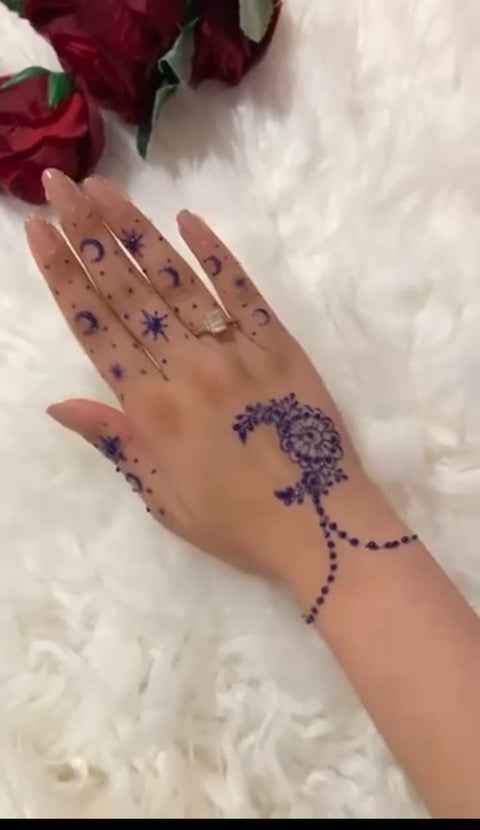 Glitter Gel Cone Mehndi