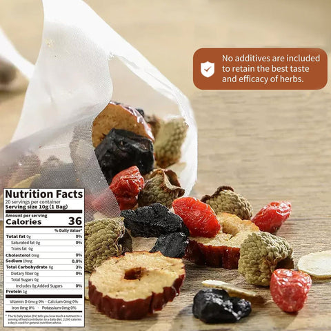 Five Treasure Ginseng & Mulberry Herbal Hidden Power Tea