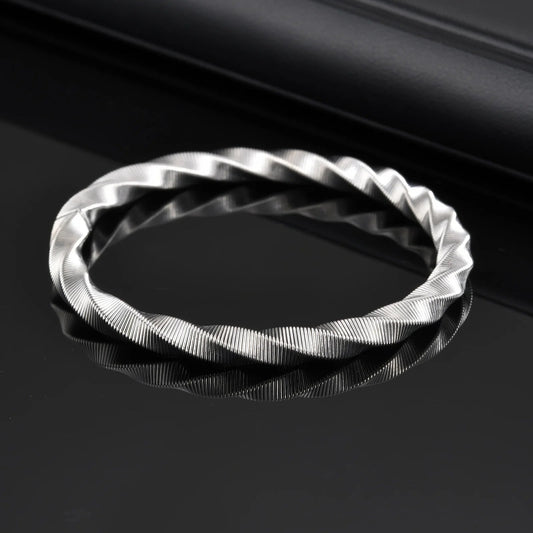 Stainless Steel Mobius Bracelets Armbands for Men