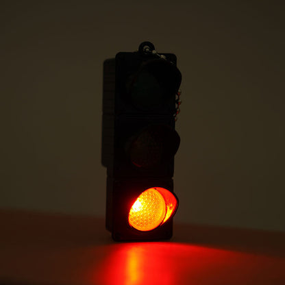 Mini Electronic Traffic Light Keychain