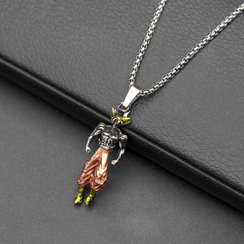 Man Fashion Cool Son Goku Pendant Anime Dragon Necklace