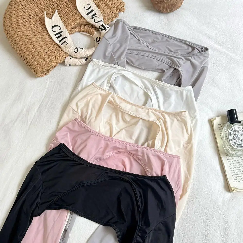 Cropped Top Inner Long Sleeves