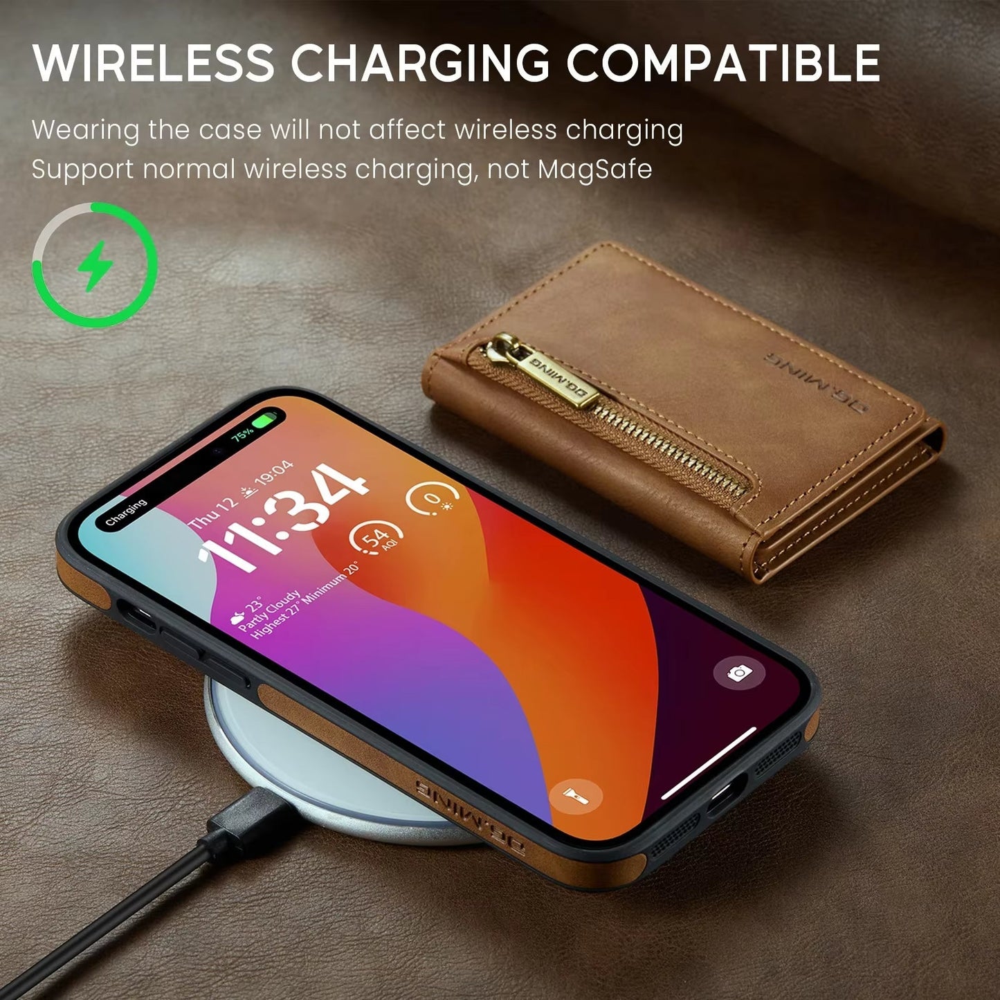 Detachable 2-in-1 Powerful Magnetic Wallet Case