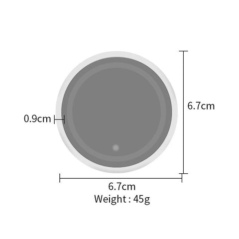 Color Changing Car LED Cup Holder Light Mats ( pack of 2 )