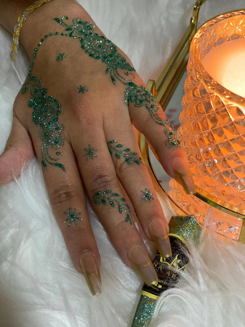Glitter Gel Cone Mehndi