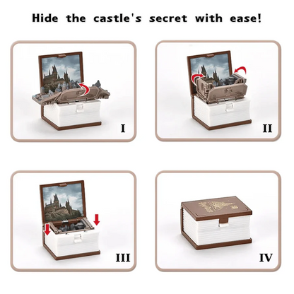 3D Magic Book Harry Potter