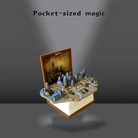 3D Magic Book Harry Potter