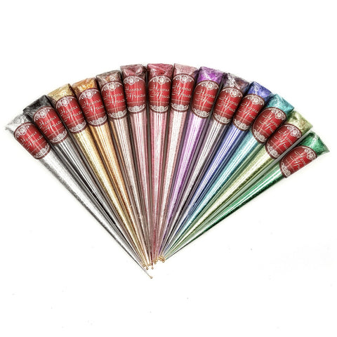 Glitter Gel Cone Mehndi