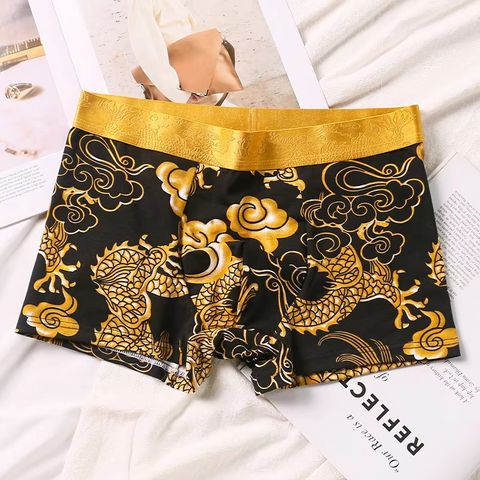 Men’s Dragon Loose Breathable Boxers