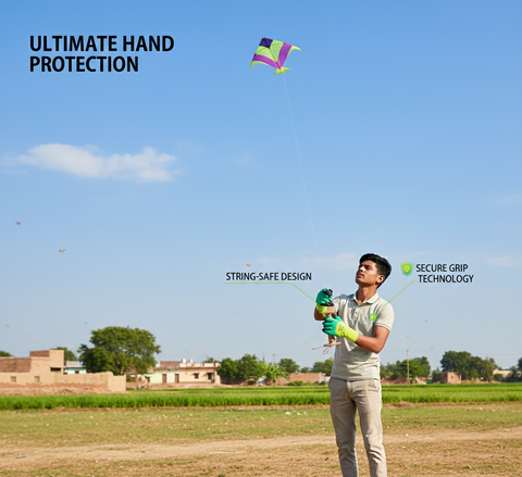 Hand Safety Kite Flying Gloves